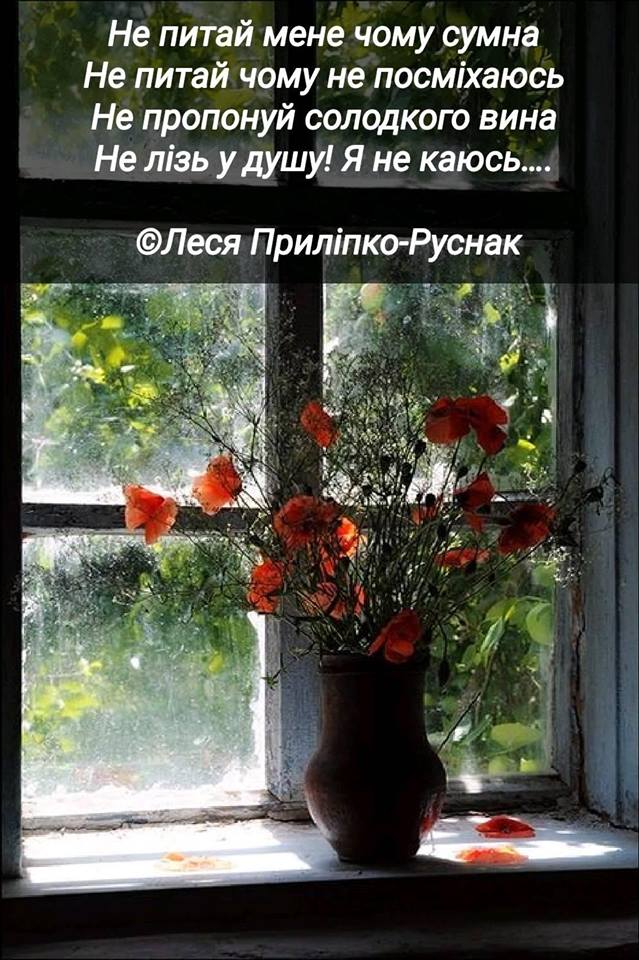 Леся Приліпко-Руснак :: НЕ ПИТАЙ МЕНЕ….